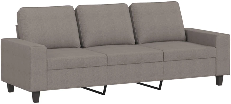 Sofa Sofos komplektas, 2 dalių, taupe spalvos, audinys
