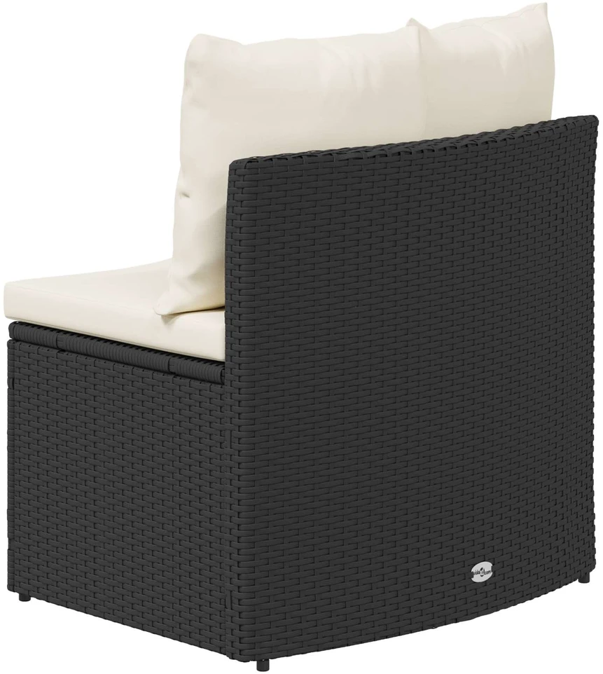 Sofa Sofos komplektas 2 vnt. Juoda