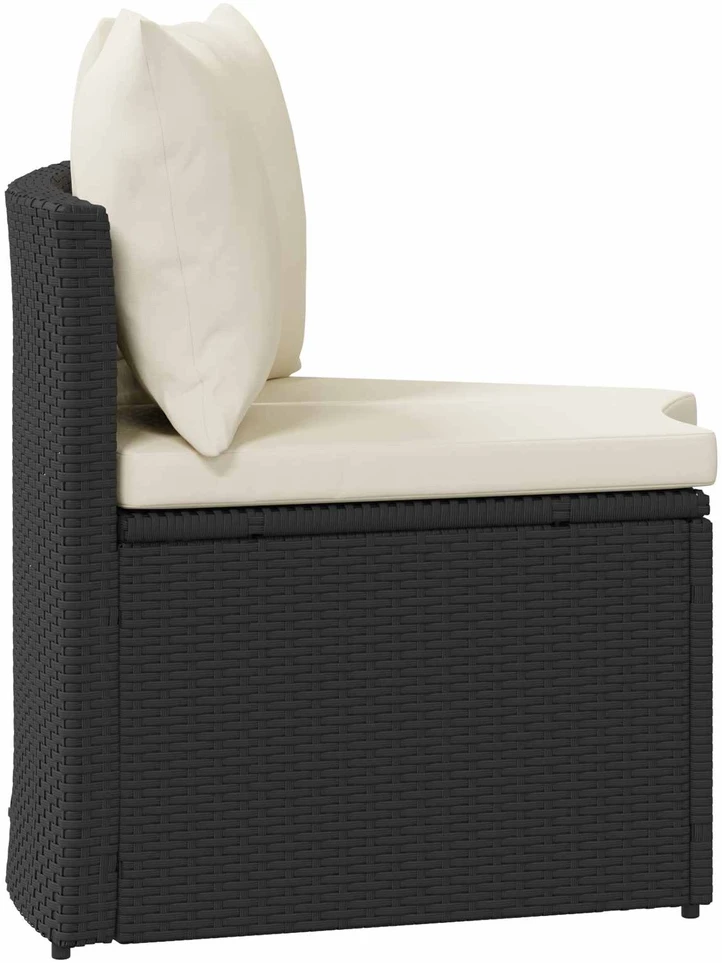Sofa Sofos komplektas 2 vnt. Juoda