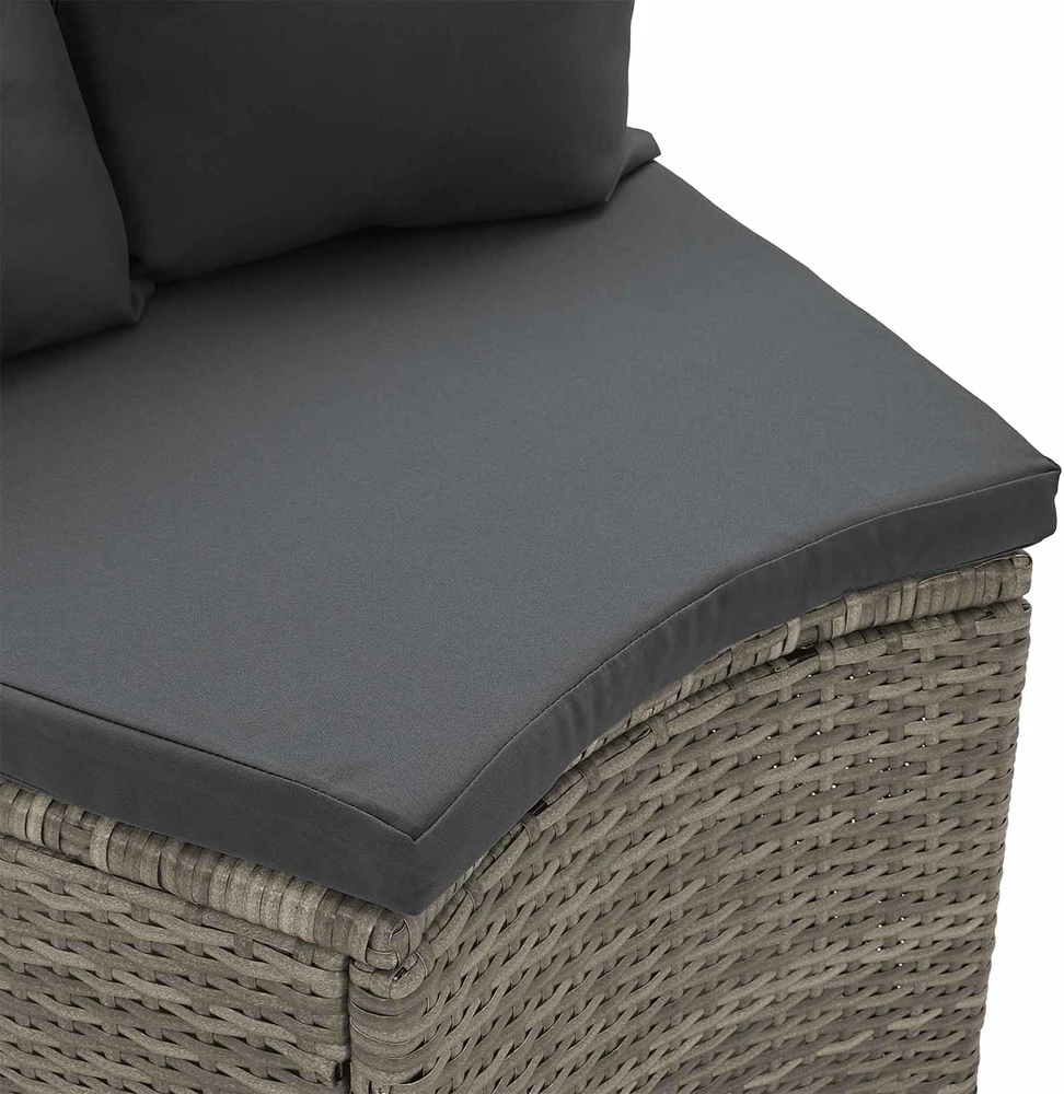Sofa Sofos komplektas 2 vnt. Pilka