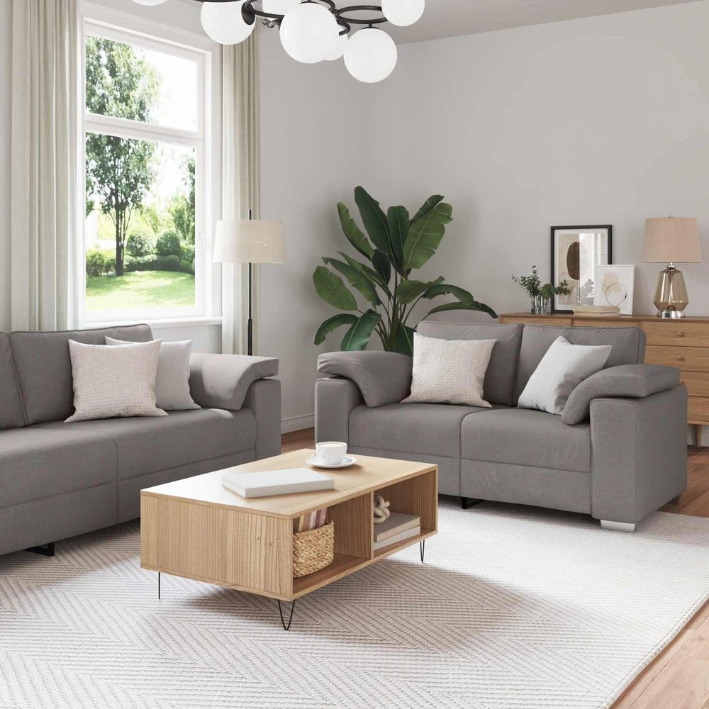 Sofa 2 vnt. Tortora audinys