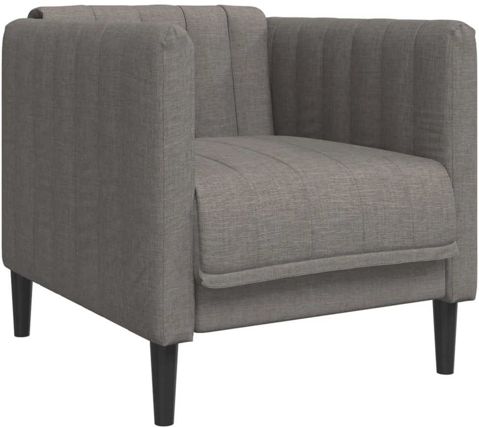 Sofa Sofos komplektas, 3 dalių, taupe spalvos, audinys