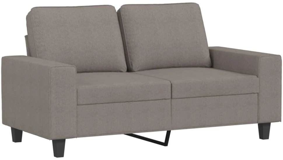 Sofa Sofos komplektas, 3 dalių, taupe spalvos, audinys
