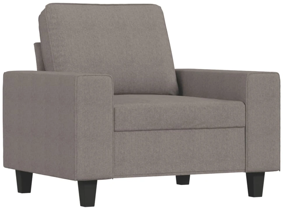 Sofa Sofos komplektas, 3 dalių, taupe spalvos, audinys