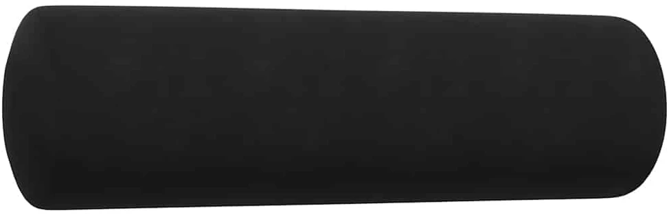 Sofa Sofos komplektas su pagalvėlėmis, 2 dalių, juodas, aksomas