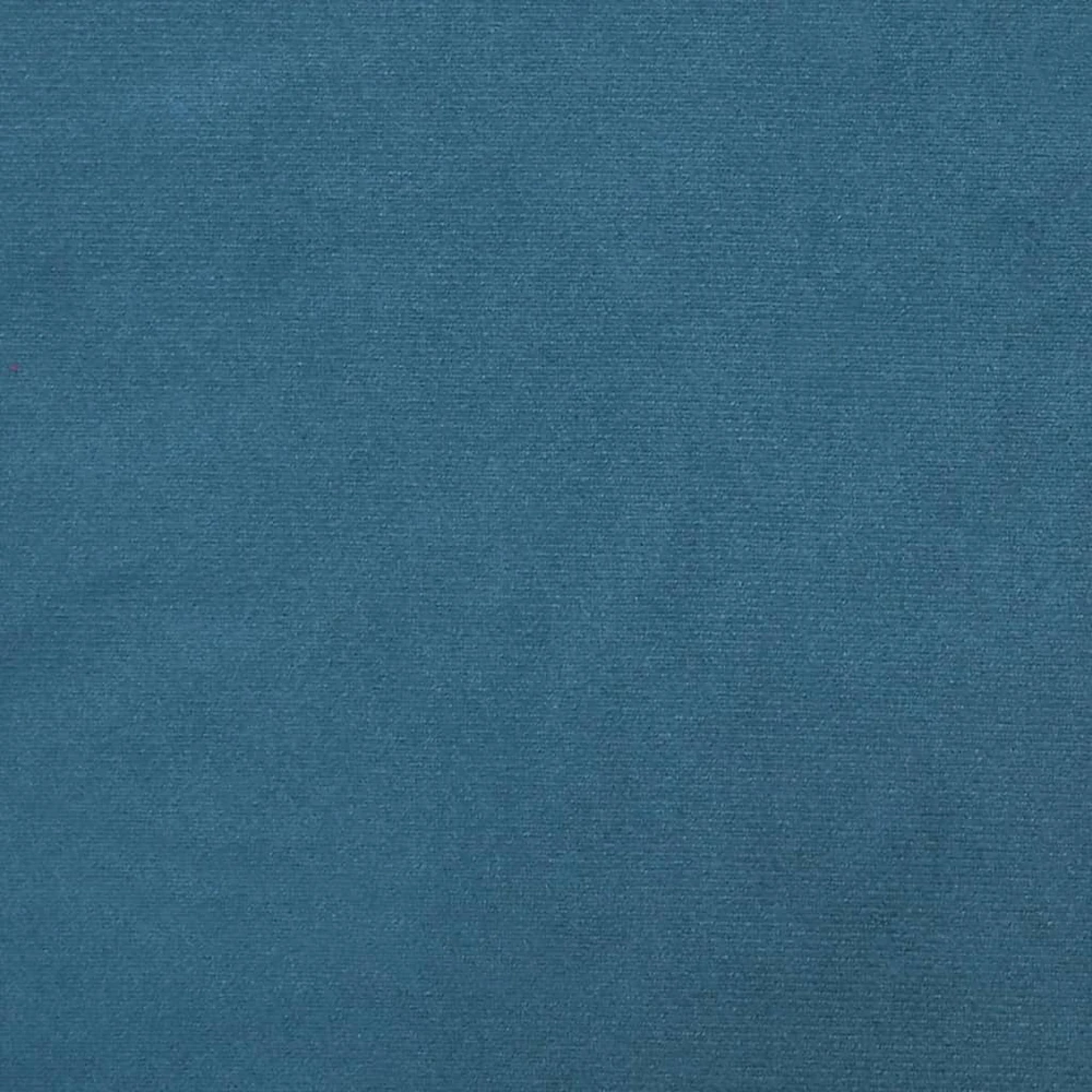 Sofa Sofos komplektas su pagalvėlėmis, 2 dalių, mėlynas, aksomas