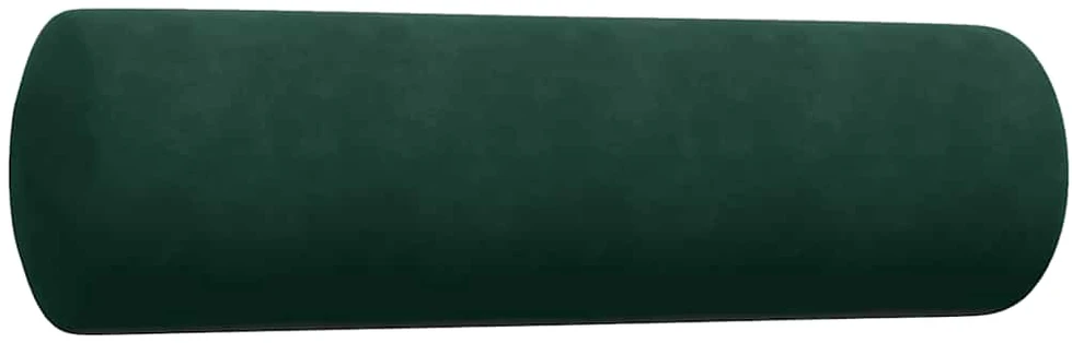 Sofa Sofos komplektas su pagalvėlėmis, 2 dalių, žalias, aksomas