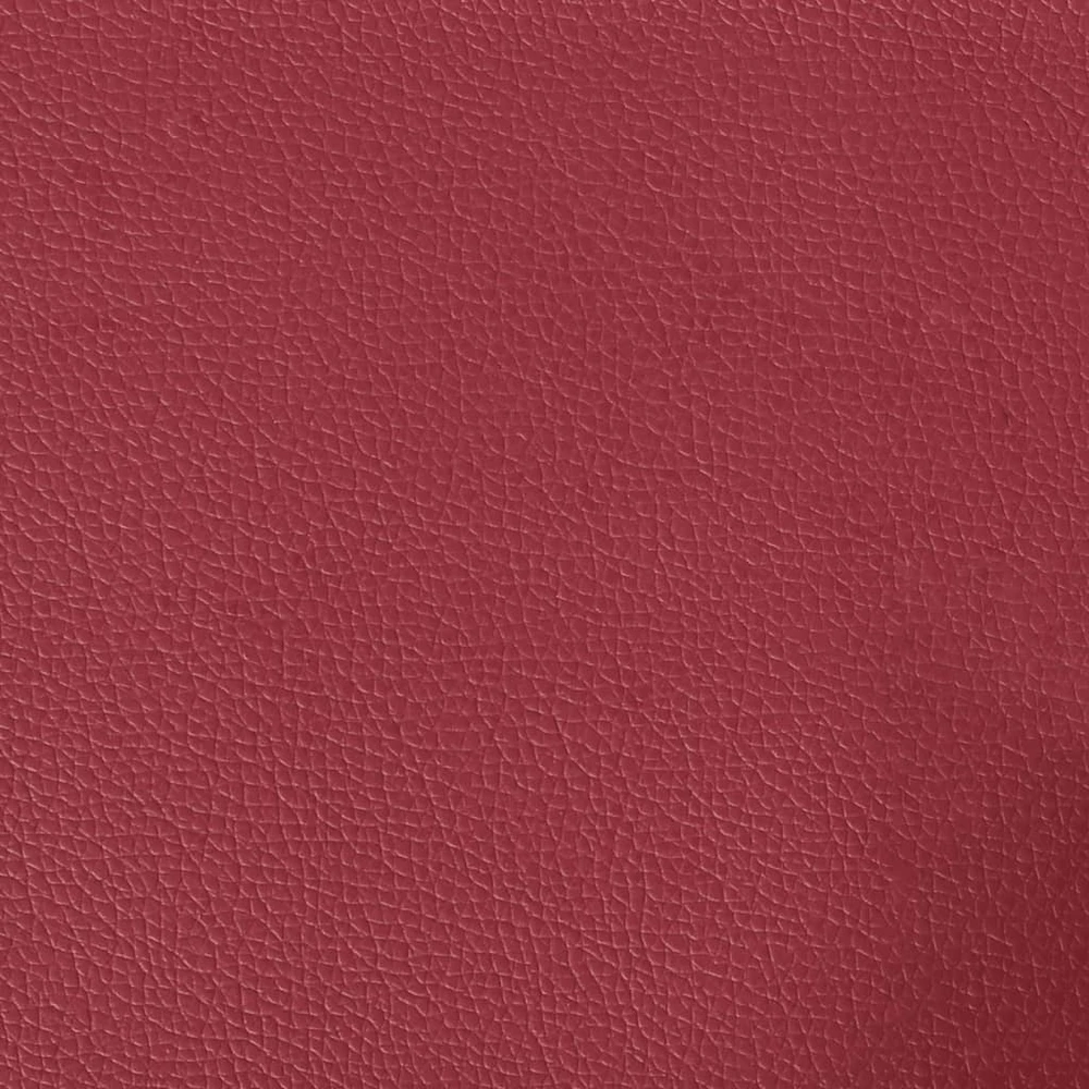 Sofa Sofos komplektas su pagalvėlėmis, 2 dalių, vyno, dirbtinė oda