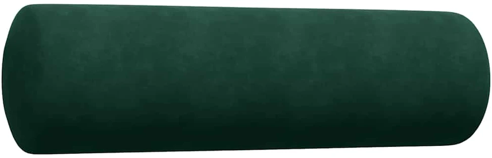 Sofa Sofos komplektas su pagalvėlėmis, 2 dalių, žalias, aksomas