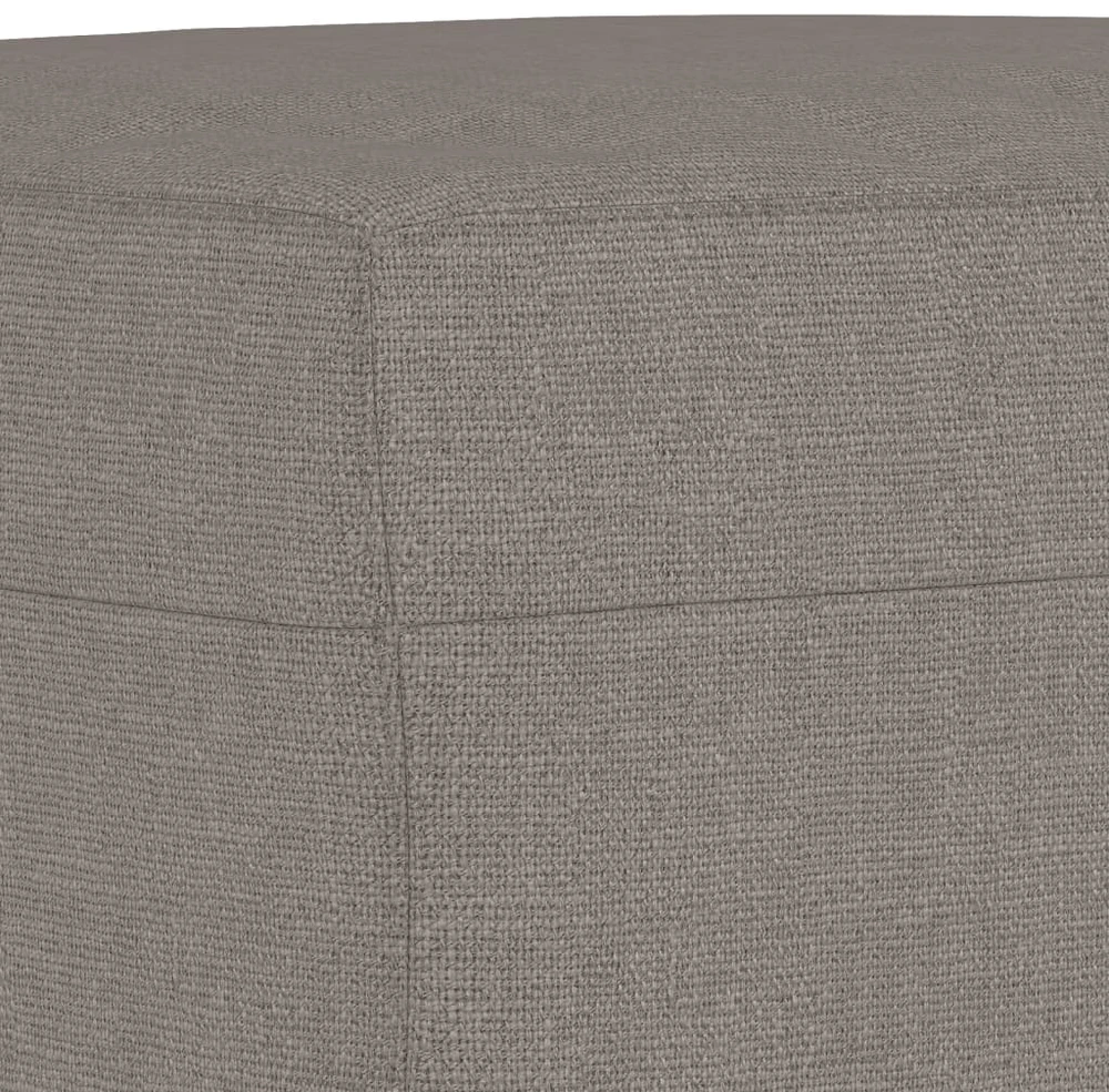 Sofa Sofos komplektas su pagalvėlėmis, 3 dalių, taupe, audinys