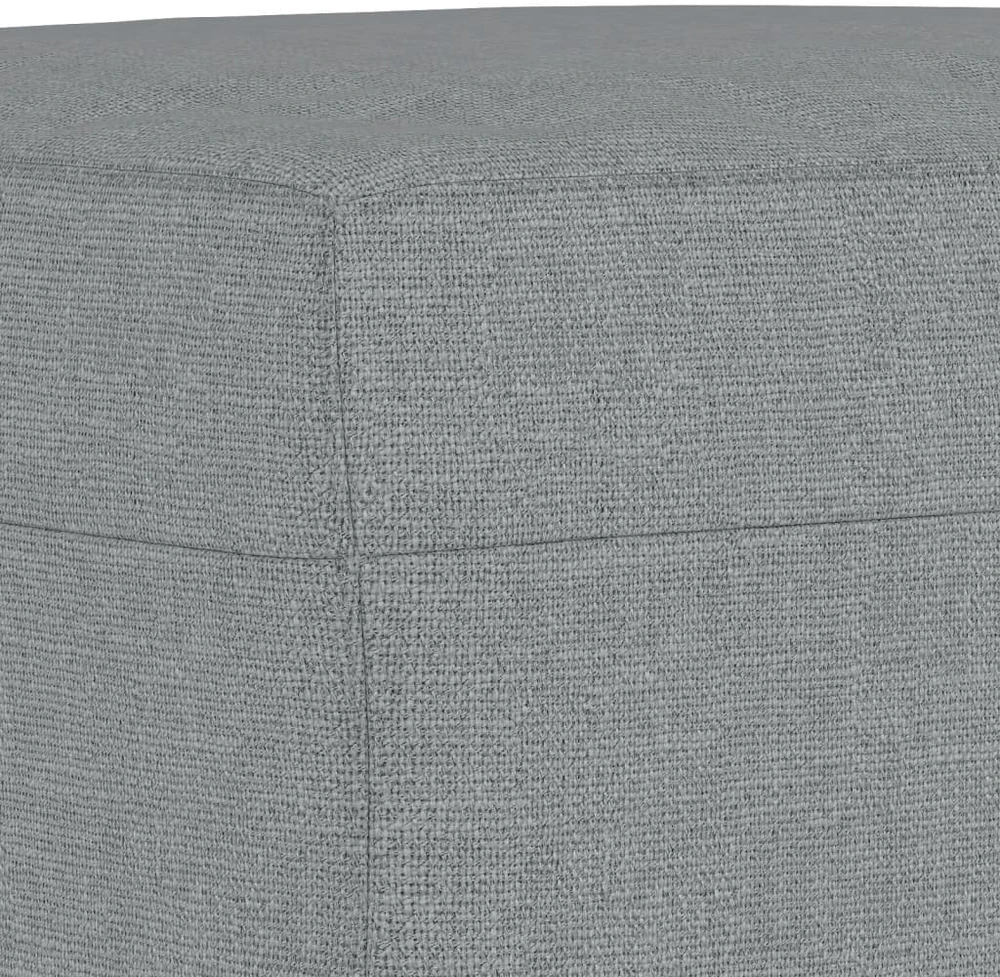 Sofa Sofos komplektas su pagalvėlėmis, 3 dalių, pilkas, audinys