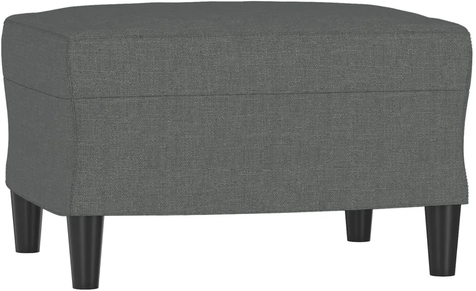 Sofa Sofos komplektas su pagalvėlėmis, 4 dalių, pilkas, audinys