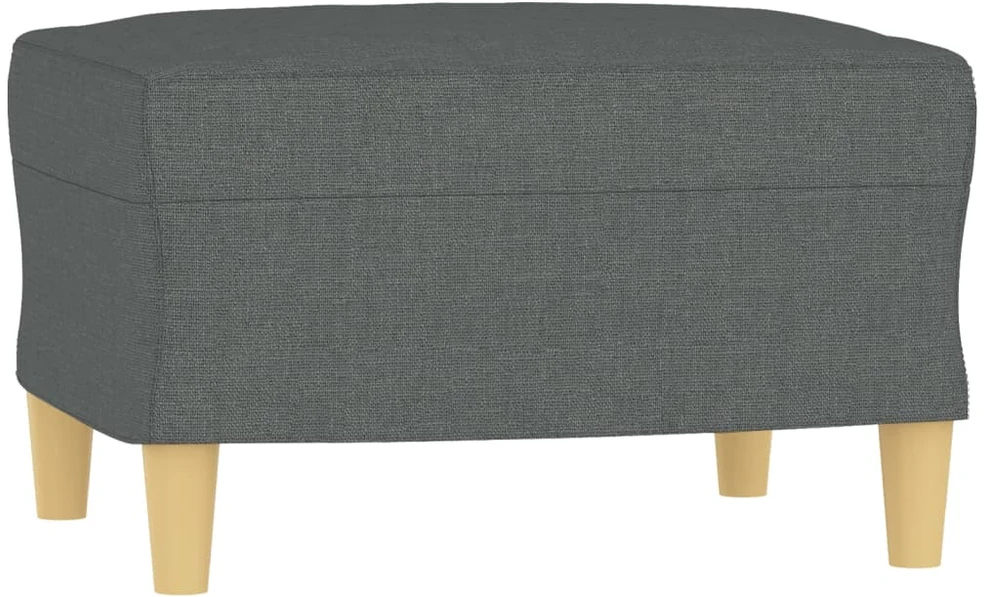 Sofa Sofos komplektas su pagalvėlėmis, 4 dalių, pilkas, audinys