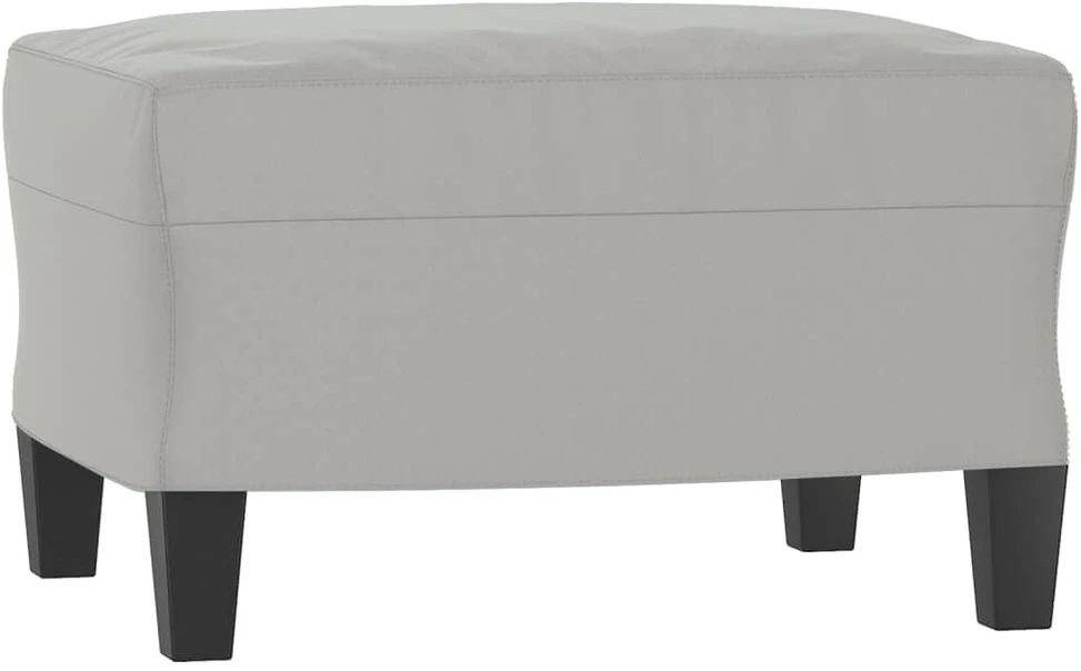 Sofa Sofos komplektas su pagalvėlėmis, 4 dalių, pilkas, audinys