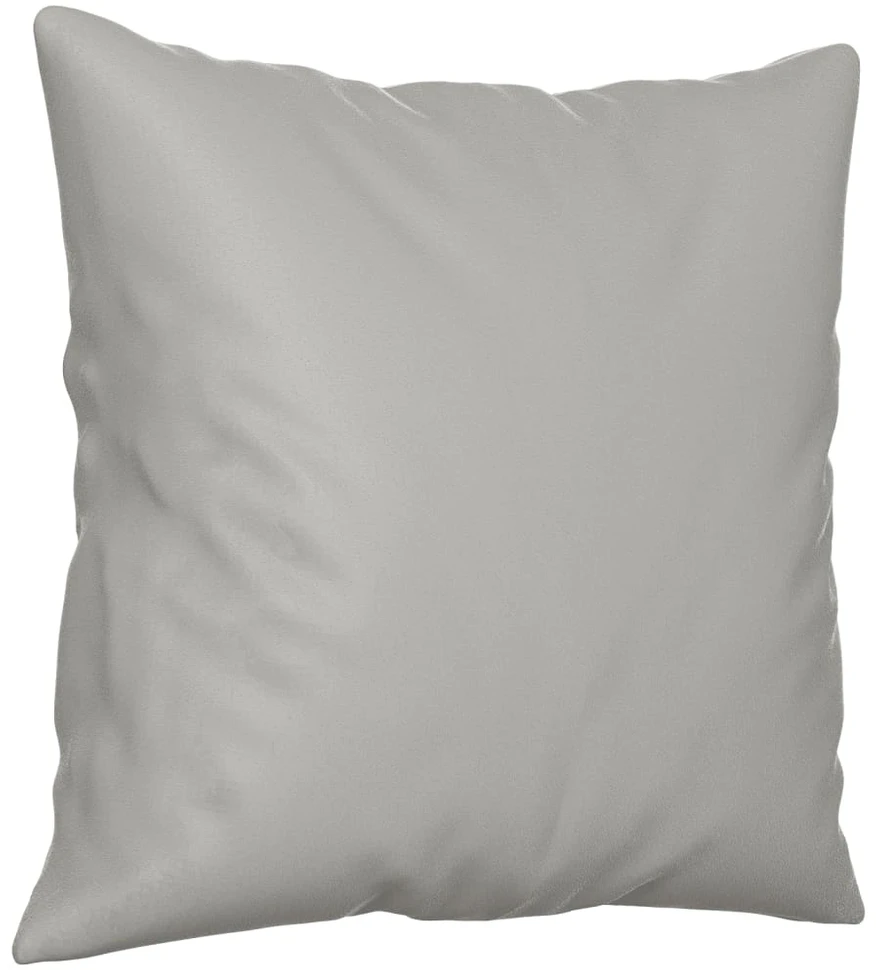 Sofa Sofos komplektas su pagalvėmis, 2 dalių, pilkas, audinys