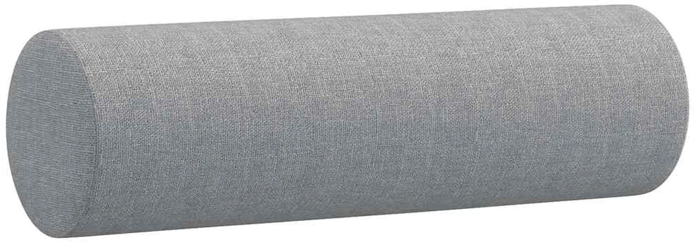 Sofa Sofos komplektas su pagalvėmis, 2 dalių, pilkas, audinys
