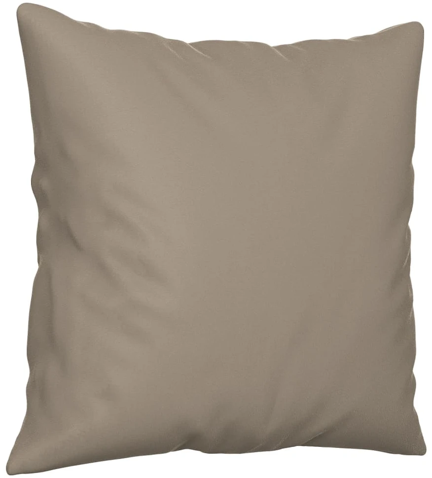 Sofa Sofos komplektas su pagalvėmis, 3 dalių, taupe, audinys