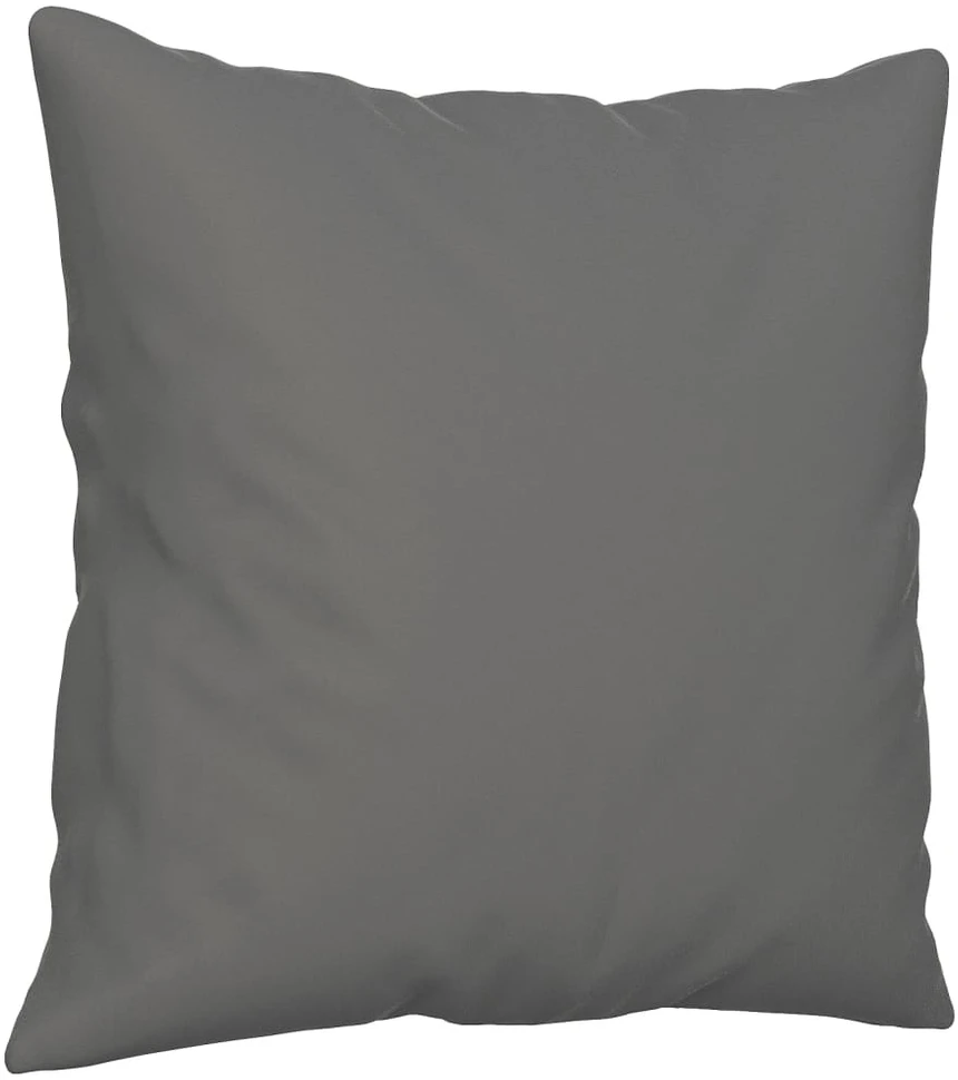 Sofa Sofos komplektas su pagalvėmis, 3 dalių, pilkas, audinys