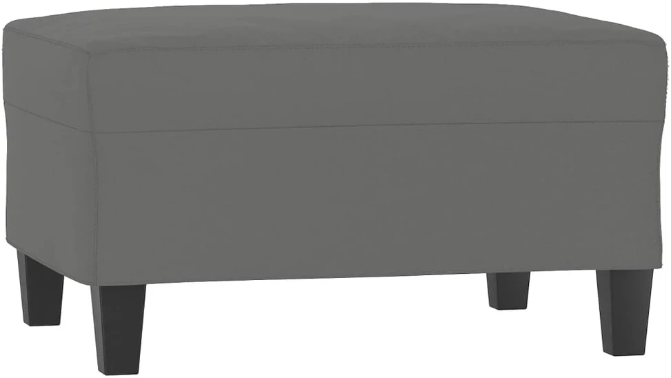 Sofa Sofos komplektas su pagalvėmis, 3 dalių, pilkas, audinys
