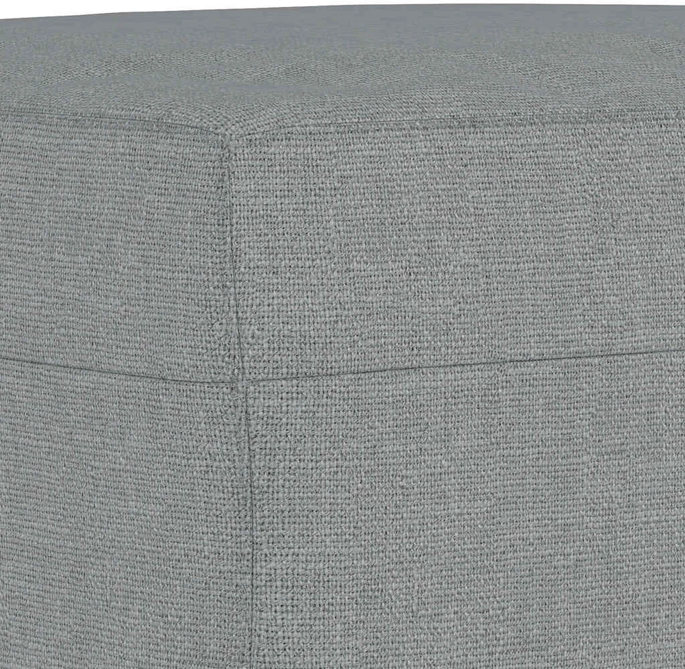 Sofa Sofos komplektas su pagalvėmis, 3 dalių, pilkas, audinys