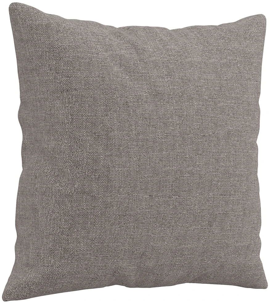 Sofa Sofos komplektas su pagalvėmis, 3 dalių, taupe, audinys