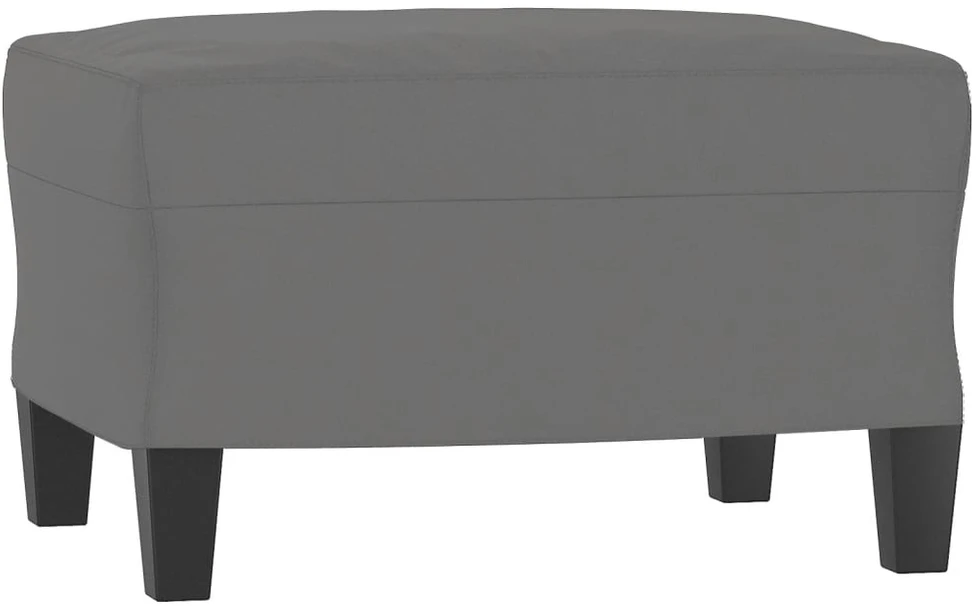 Sofa Sofos komplektas su pagalvėmis, 3 dalių, pilkas, audinys