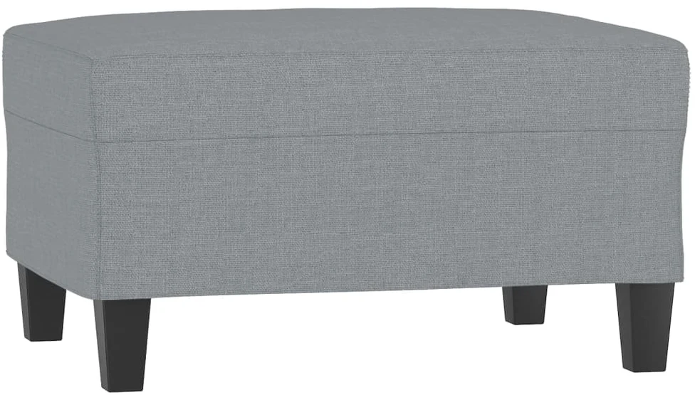 Sofa Sofos komplektas su pagalvėmis, 4 dalių, pilkas, audinys