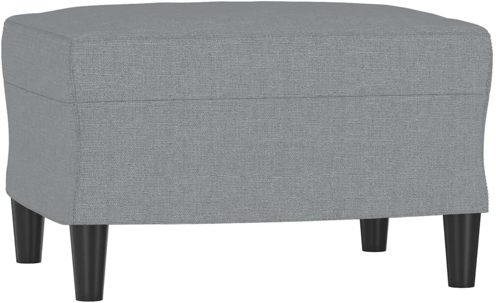 Sofa Sofos komplektas su pagalvėmis, 4 dalių, pilkas, audinys
