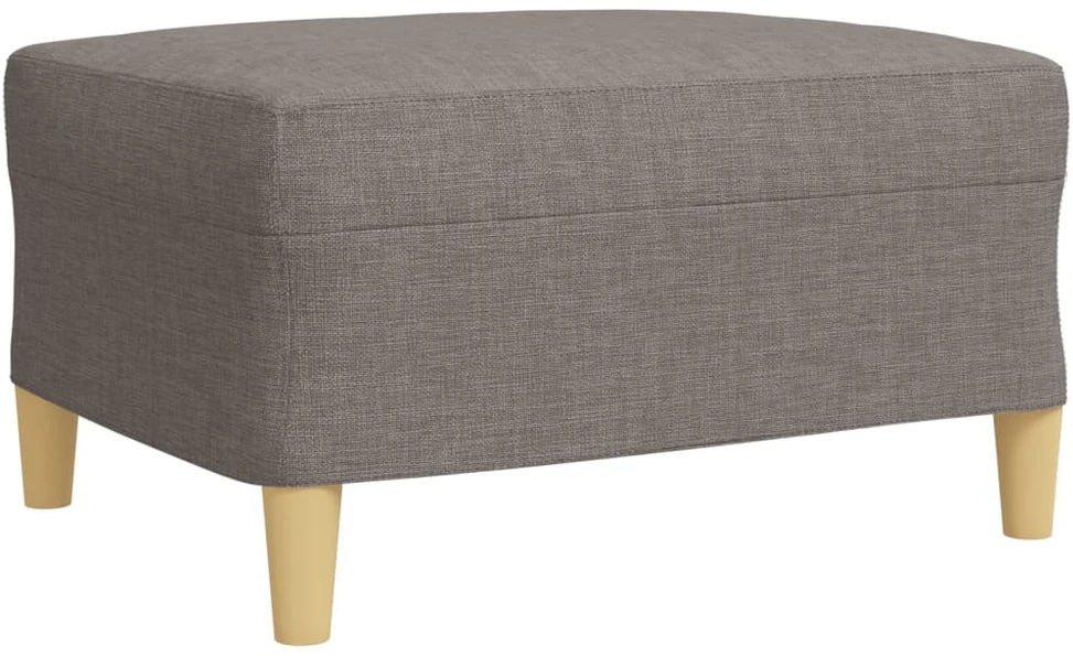 Sofa Sofos komplektas su pakoja, 4 dalių, taupe, audinys