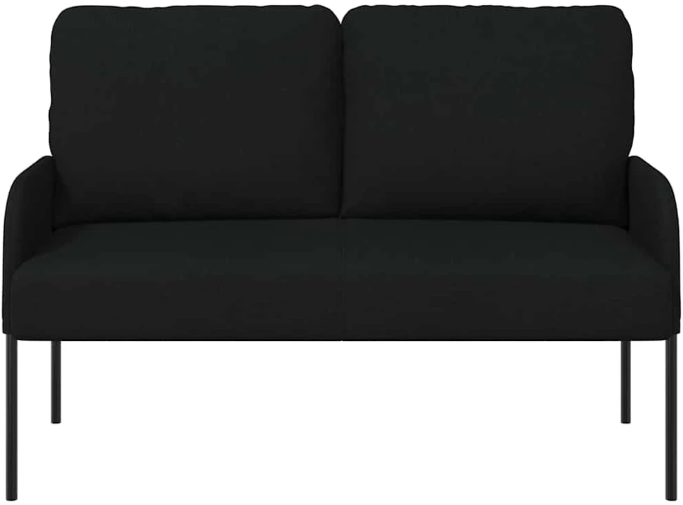 Sofa Sofos su pagalve 110cm Juoda fanera