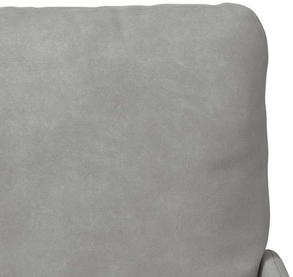 Sofa Sofos su pagalve 110cm Šviesiai pilka fanera
