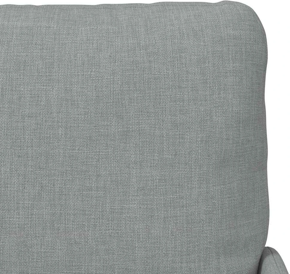 Sofa Sofos su pagalve 110cm Šviesiai pilka fanera