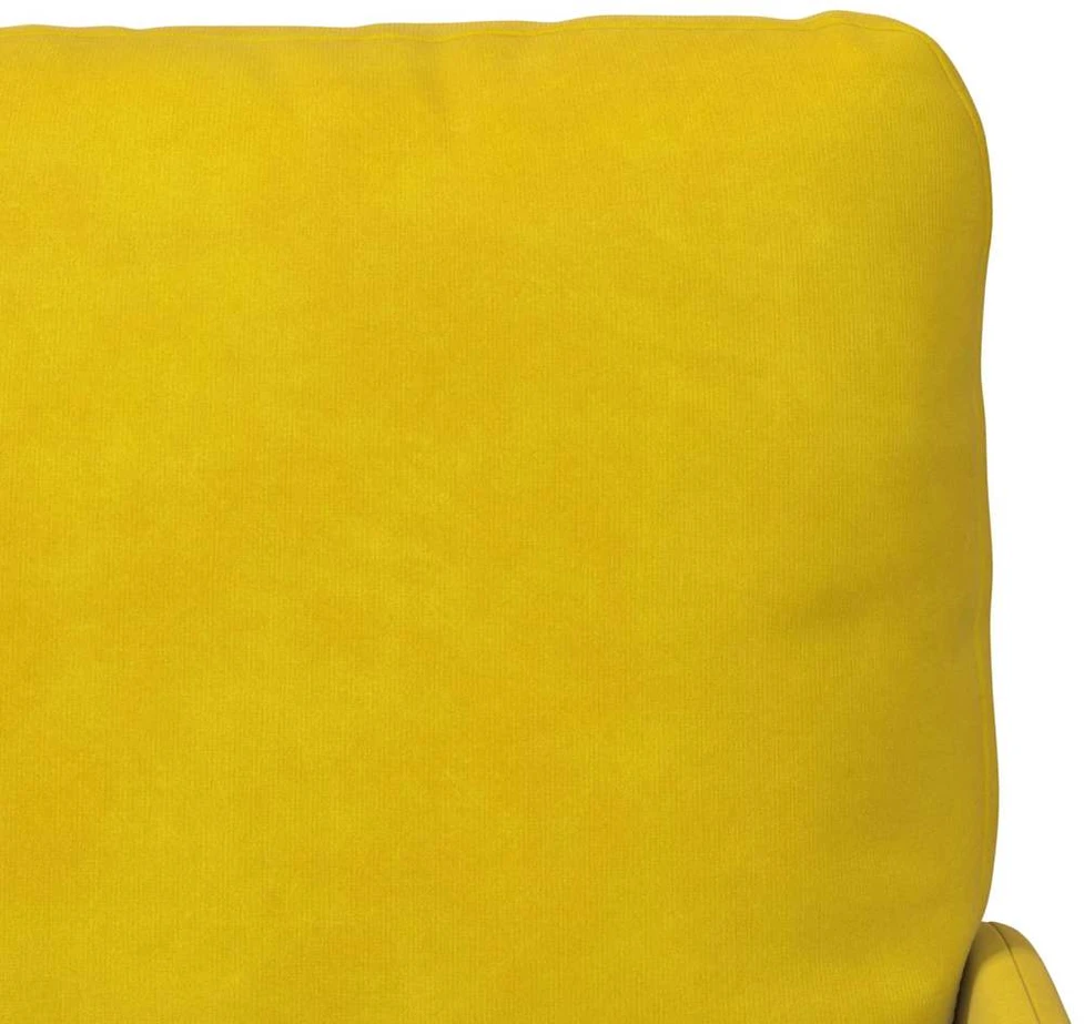 Sofa Sofos su pagalve 55cm Geltona fanera
