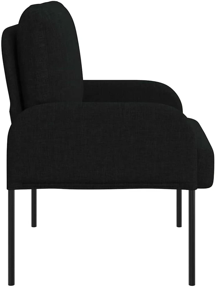 Sofa Sofos su pagalve 55cm Juoda fanera