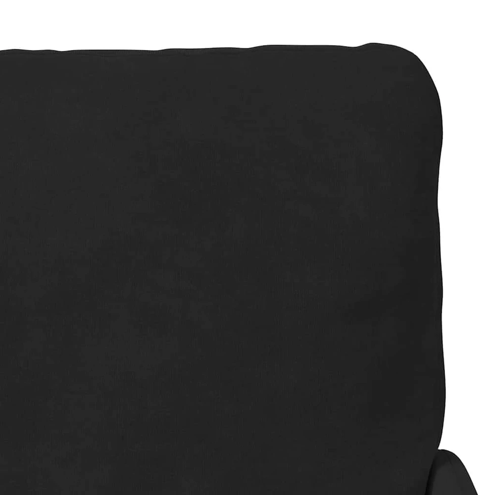 Sofa Sofos su pagalve 55cm Juoda fanera