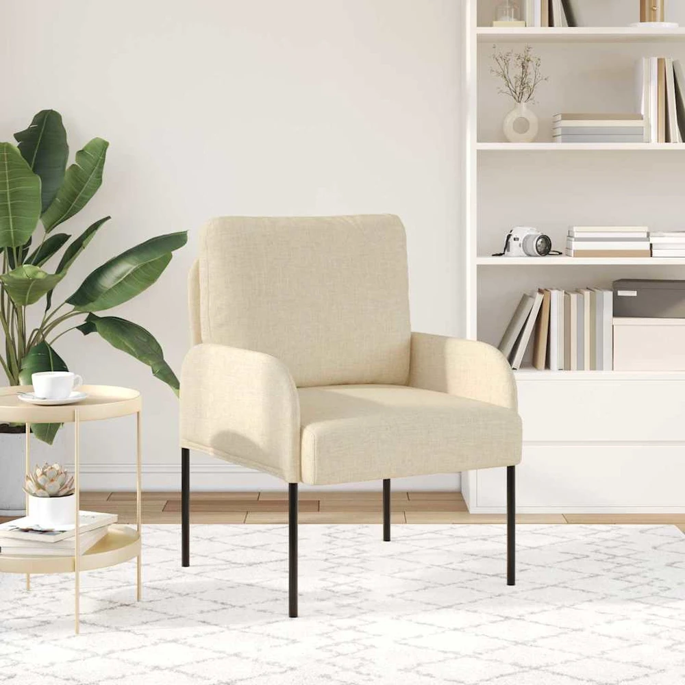 Sofa Sofos su pagalve 55cm Kreminė fanera
