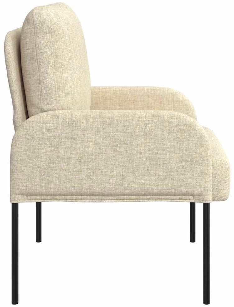 Sofa Sofos su pagalve 55cm Kreminė fanera