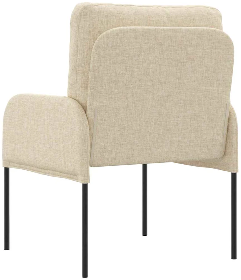 Sofa Sofos su pagalve 55cm Kreminė fanera