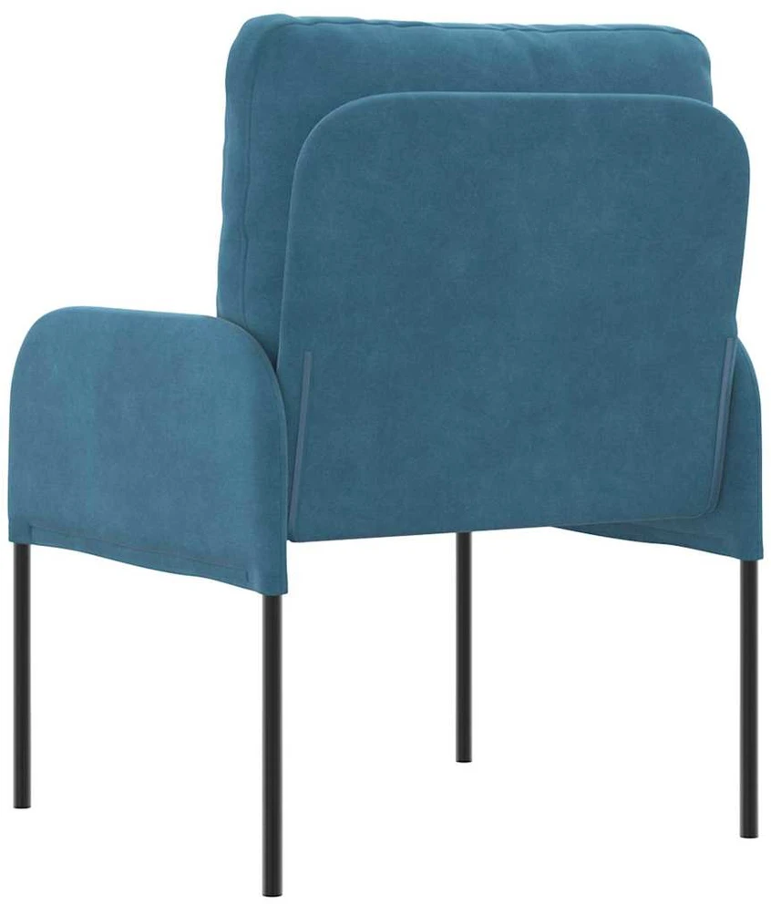 Sofa Sofos su pagalve 55cm Mėlyna fanera