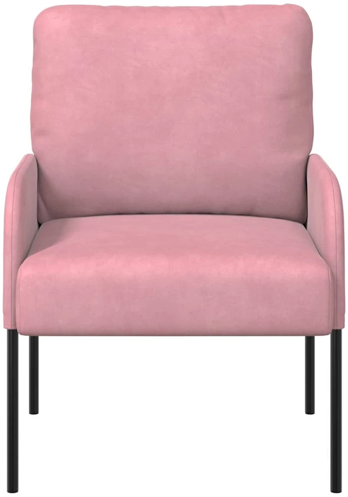 Sofa Sofos su pagalve 55cm Rožinė fanera