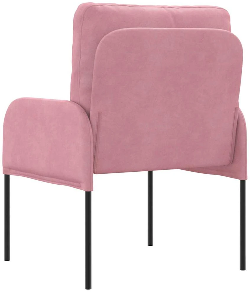 Sofa Sofos su pagalve 55cm Rožinė fanera