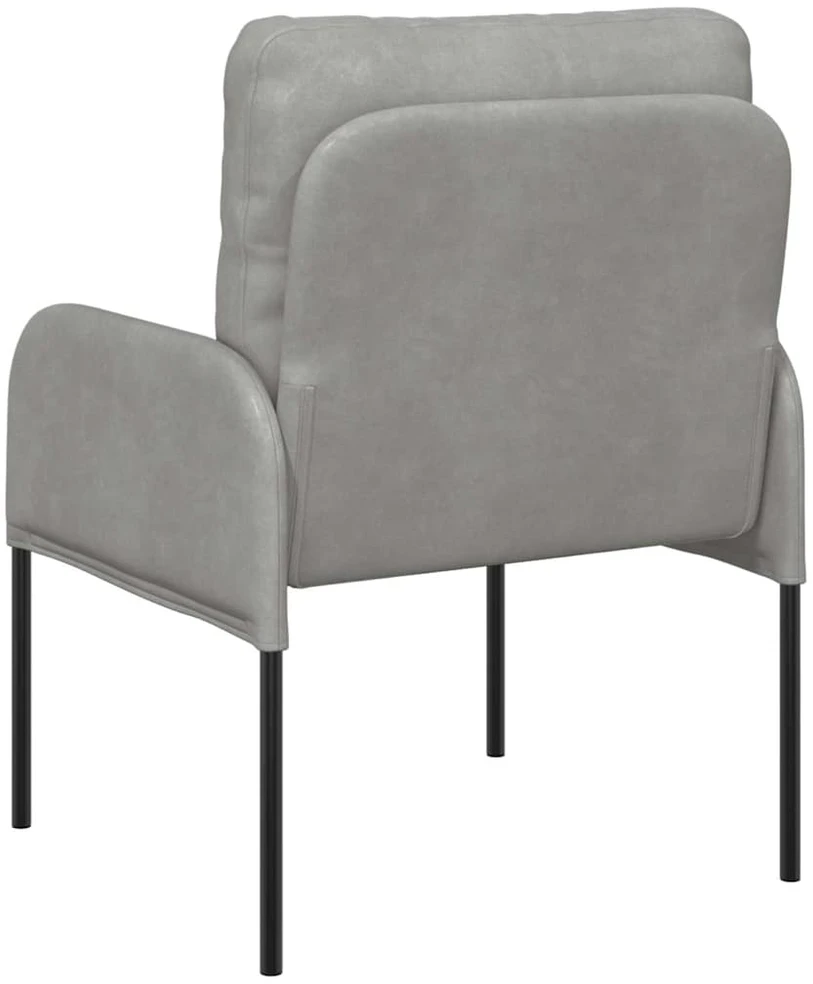 Sofa Sofos su pagalve 55cm Šviesiai pilka fanera