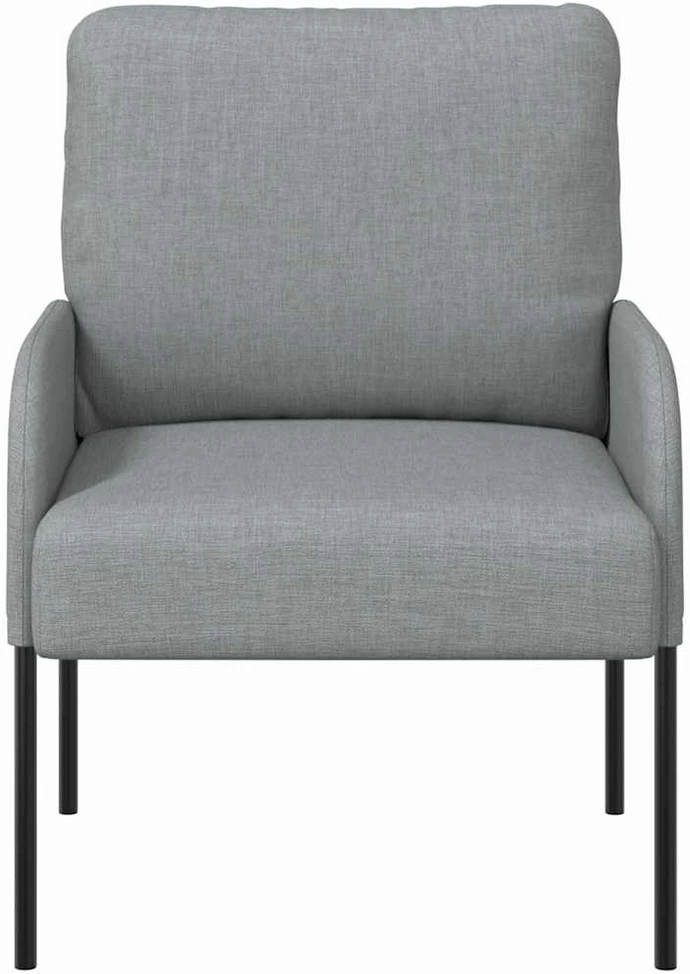Sofa Sofos su pagalve 55cm Šviesiai pilka fanera