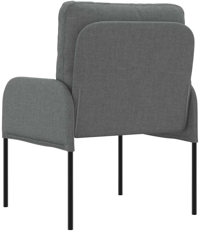 Sofa Sofos su pagalve 55cm Tamsiai pilka fanera