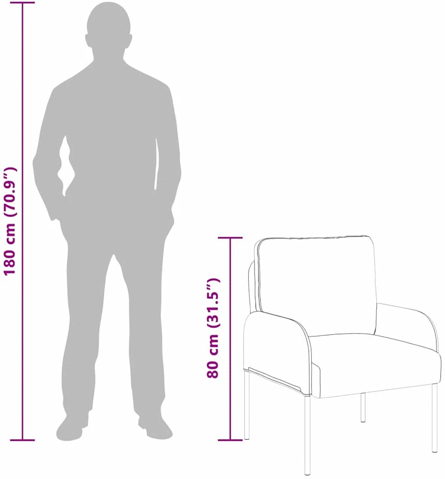 Sofa Sofos su pagalve 55cm Tamsiai pilka fanera