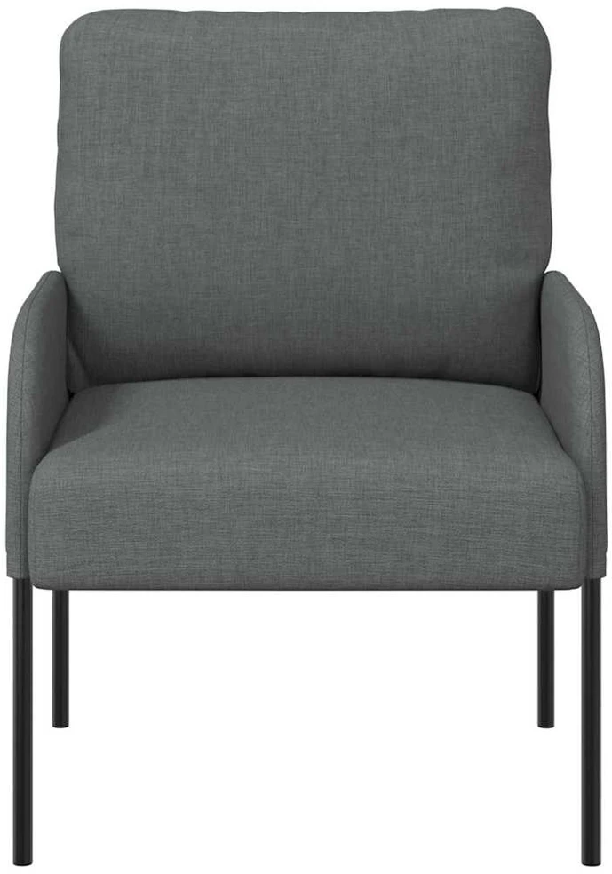 Sofa Sofos su pagalve 55cm Tamsiai pilka fanera