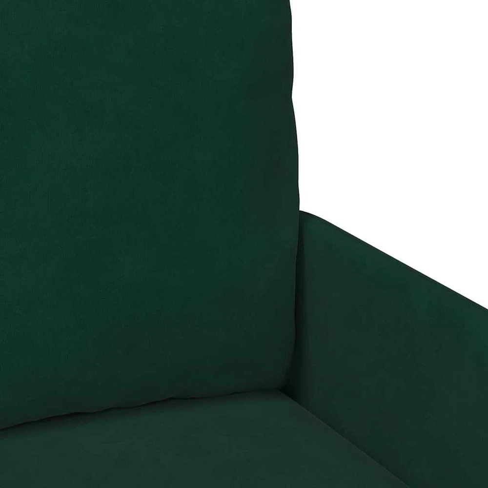 Sofa Sofos su pagalve 55cm Tamsiai žalia fanera