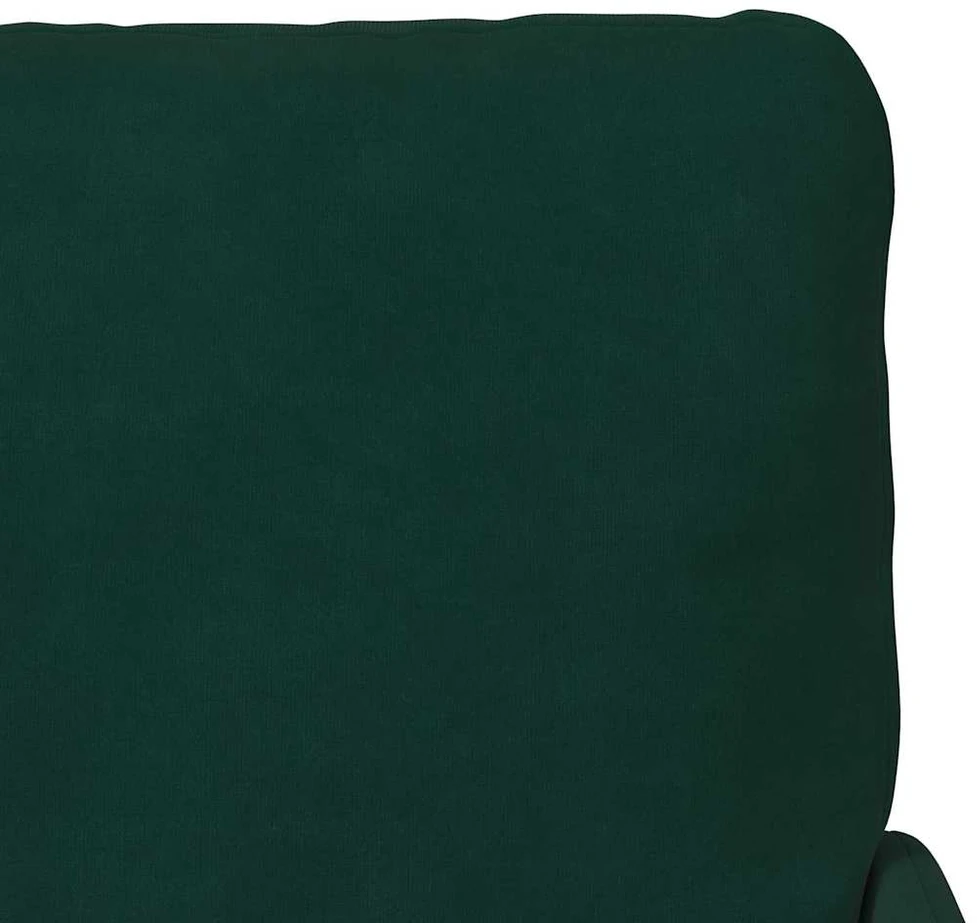 Sofa Sofos su pagalve 55cm Tamsiai žalia fanera