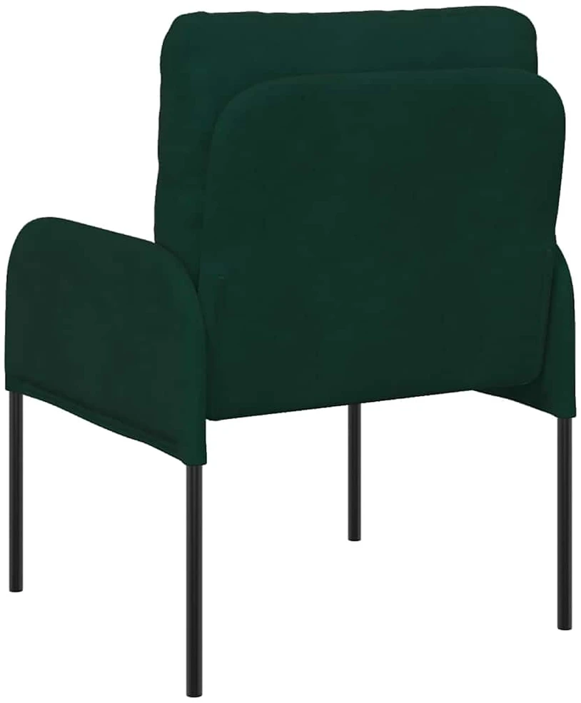 Sofa Sofos su pagalve 55cm Tamsiai žalia fanera