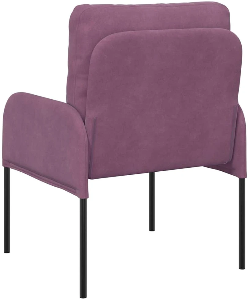 Sofa Sofos su pagalve 55cm Violetinė fanera